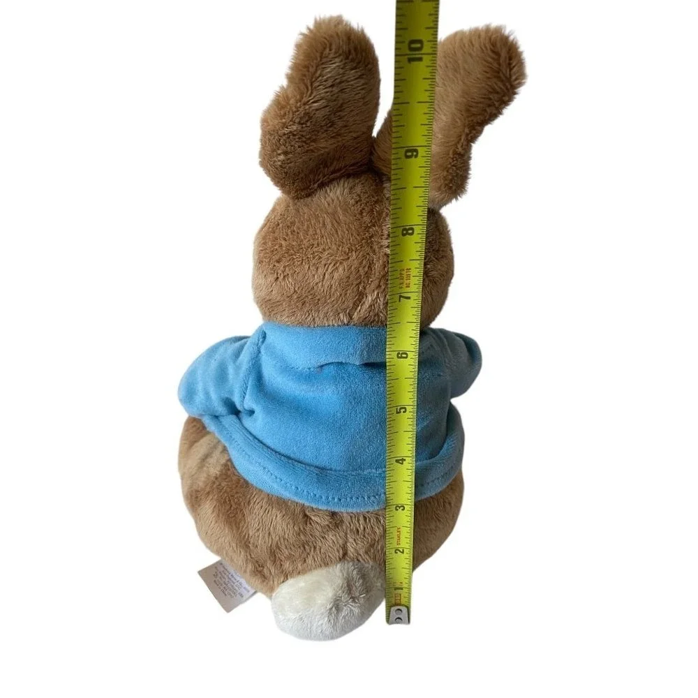 Kids Preferred Peter Rabbit Plush Easter Basket Stuffed Animal‎ Blue Jacket 10